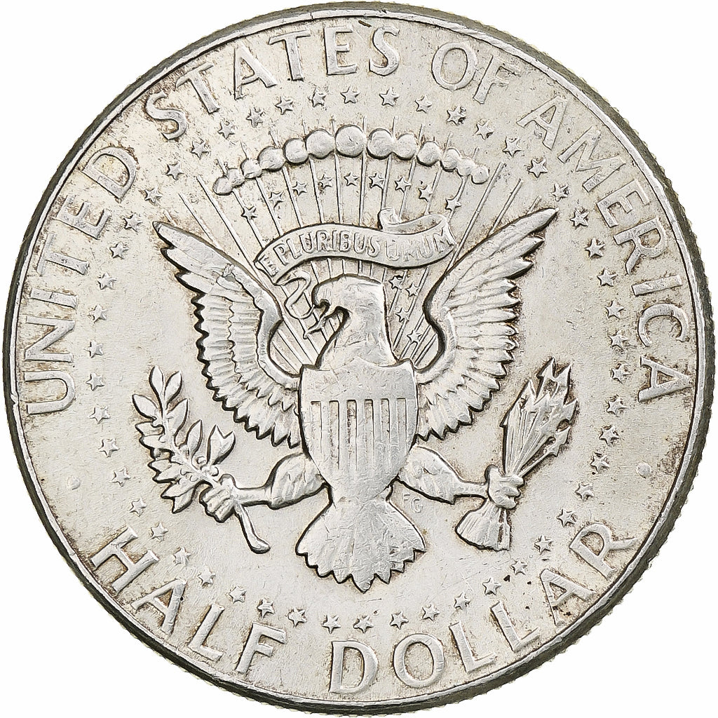 United States, Half Dollar, Kennedy, 1964, Philadelphia, Silver, EF(40-45)