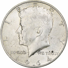 United States, Half Dollar, Kennedy, 1964, Denver, Silver, EF(40-45), KM:202