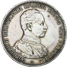 Germany, Prussia, Wilhelm II, 5 Mark, 1913, Berlin, Silver, AU(50-53)