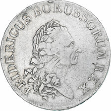Prussia, Friedrich II, Thaler, 1785, Wroclaw, VF(30-35), Srebro, KM:332