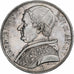Papal States, Gregory XVI, Scudo, 1845-XV, Roma, Silver, AU(55-58)