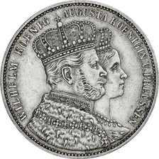 Prussia, Wilhelm I, Thaler, 1861, Berlin, Silver, AU(50-53), KM:488