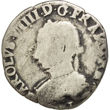 Charles IX, Teston, 5ème type, 1563 I, Limoges, Sombart 4614