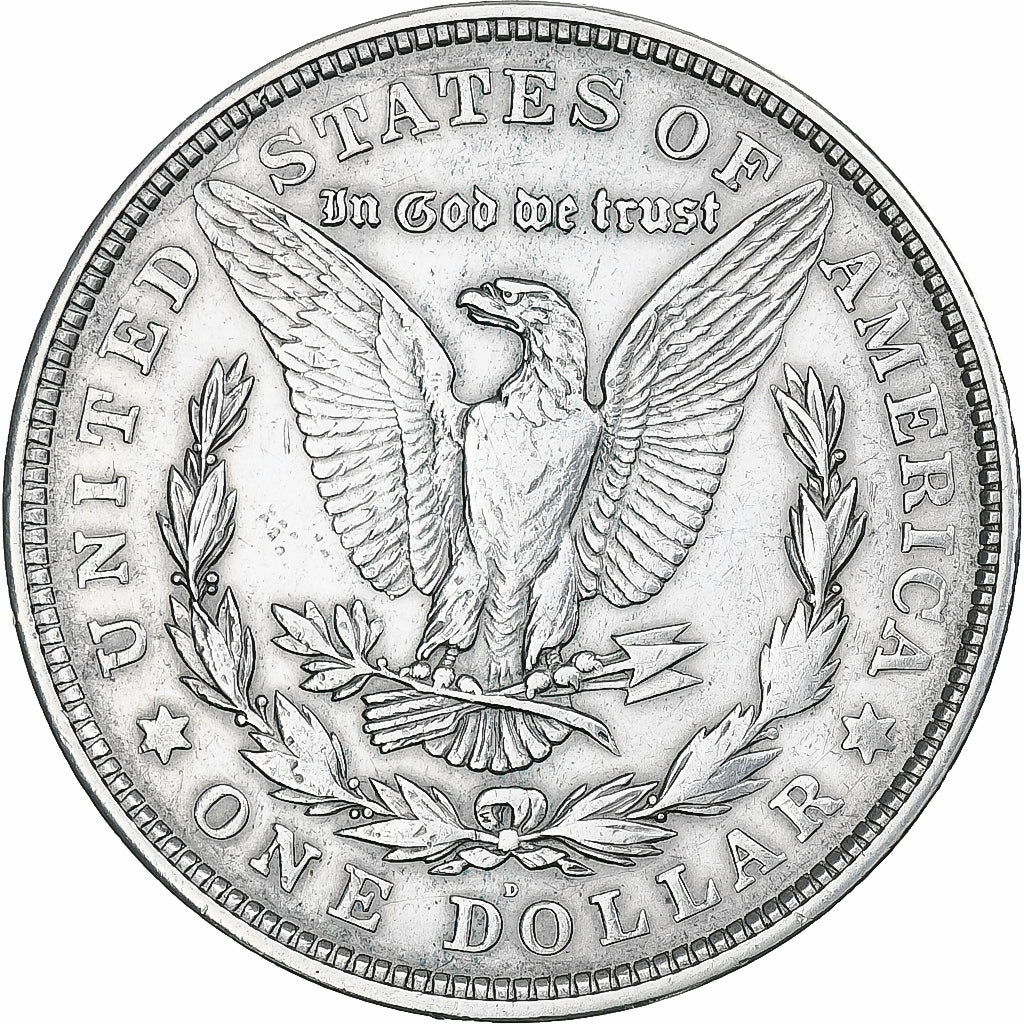 United States, Morgan dollar, 1921, Denver, Silver, EF(40-45), KM:110