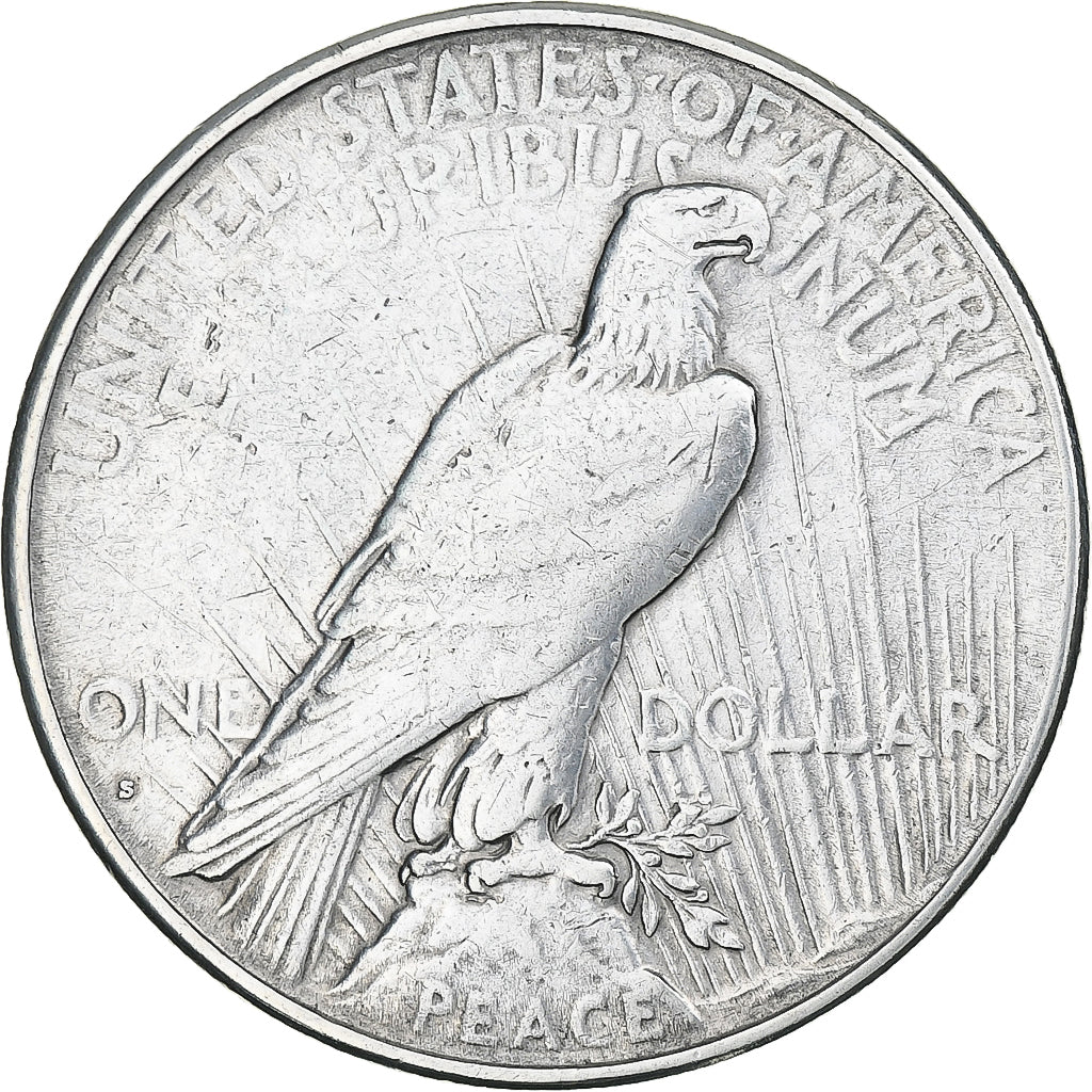 United States, Peace Dollar, 1926, San Francisco, Silver, VF(30-35), KM:150
