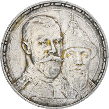 Russia, Nicholas II, Rouble, 1913, Saint-Petersburg, Silver, EF(40-45), KM:70