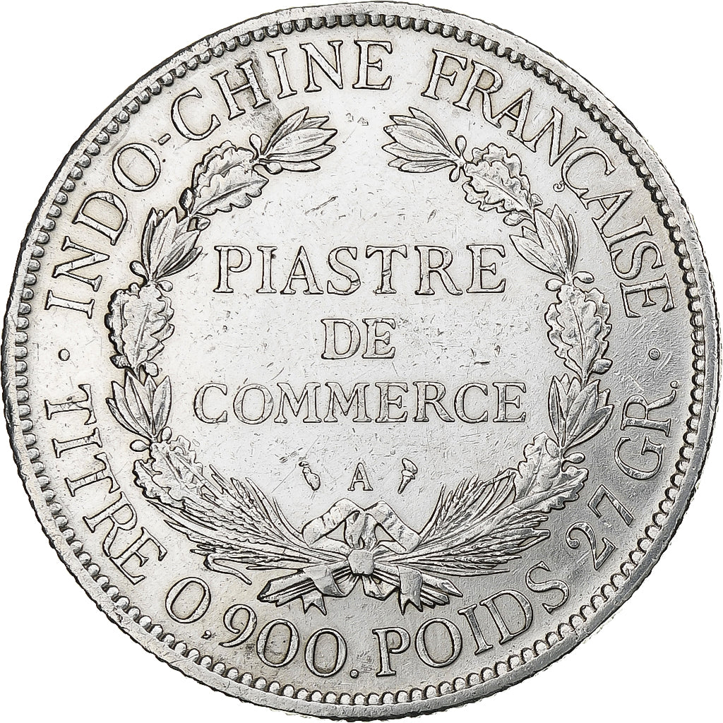 French Indochina, Piastre, 1900, Paris, Silver, EF(40-45), KM:5a.1