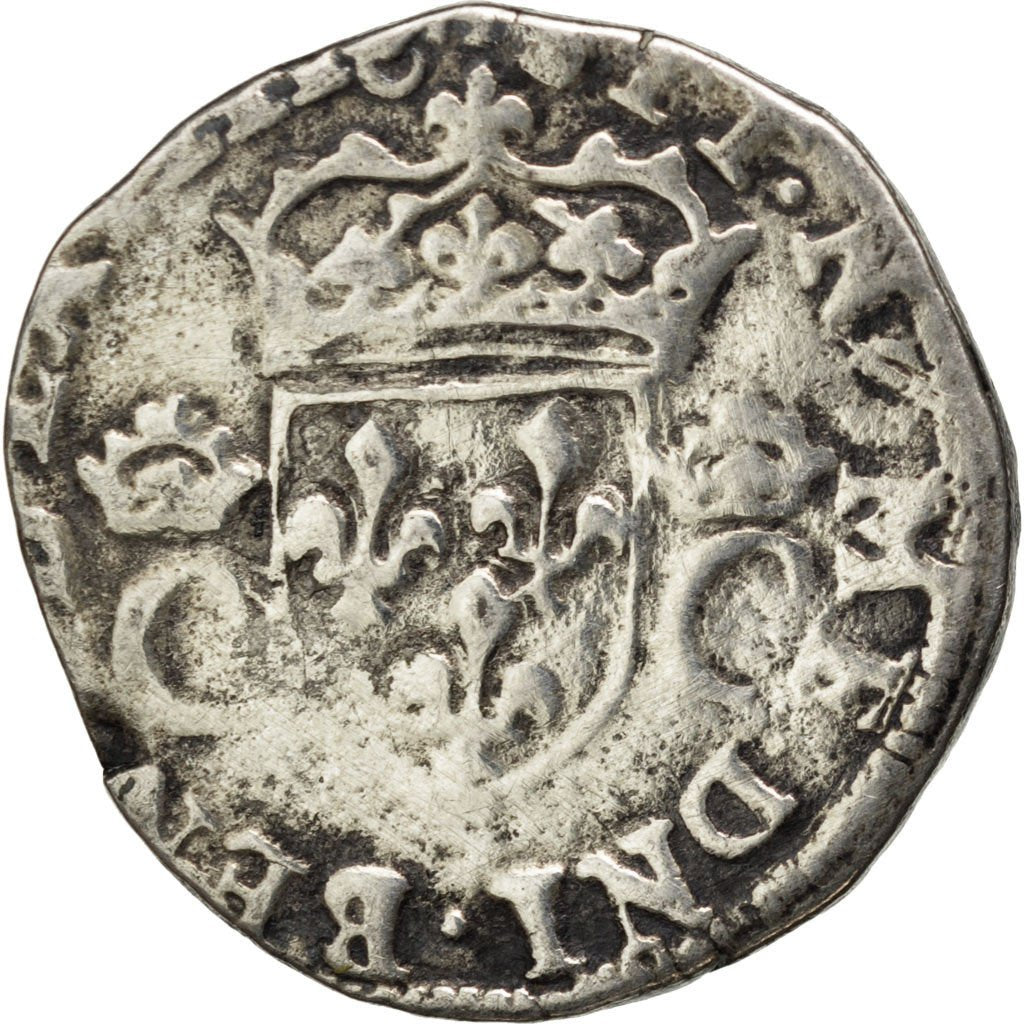Francia, Teston, 1564, Bordeaux, B, Argento, Sombart:4602