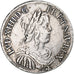 Frankreich, Louis XIV, 1/2 Écu à la mèche longue, 1650, Paris, Silber, S+