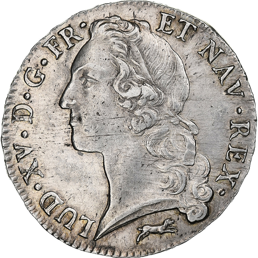 France, Louis XV, Écu au bandeau, 1768, Orléans, Silver, AU(50-53)