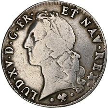 Francja, Louis XV, Écu au bandeau, 1765, Bayonne, Srebro, VF(20-25)