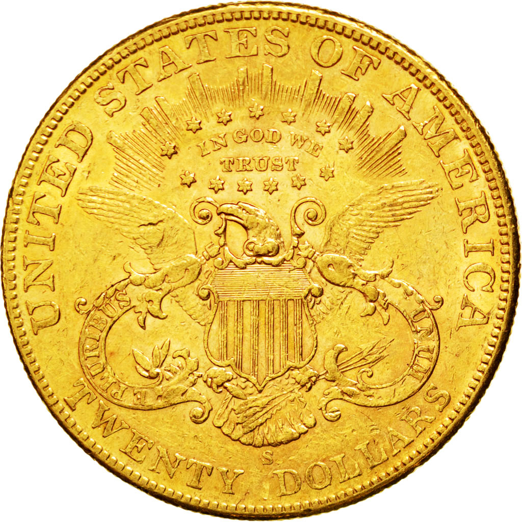 États-Unis, 20 Dollars Liberty Head, 1904 S, San Francisco, KM 74.3