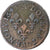 Frankreich, Louis XIII, Double Tournois, 1643, Corbeil, Kupfer, S+, Gadoury:12