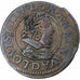 Francia, Louis XIII, Double Tournois, 1629, Lyon, Cobre, MBC+, Gadoury:8