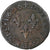 France, Louis XIII, Double Tournois, 1626, Poitiers, Copper, VF(30-35)