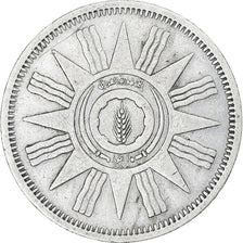 Iraq, 50 Fils, AH 1378/1959, London, Silver, AU(50-53), KM:123