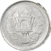 Afghanistan, Muhammed Zahir Shah, 1/2 Afghani, AH 1331/1952, Nickel Clad Steel