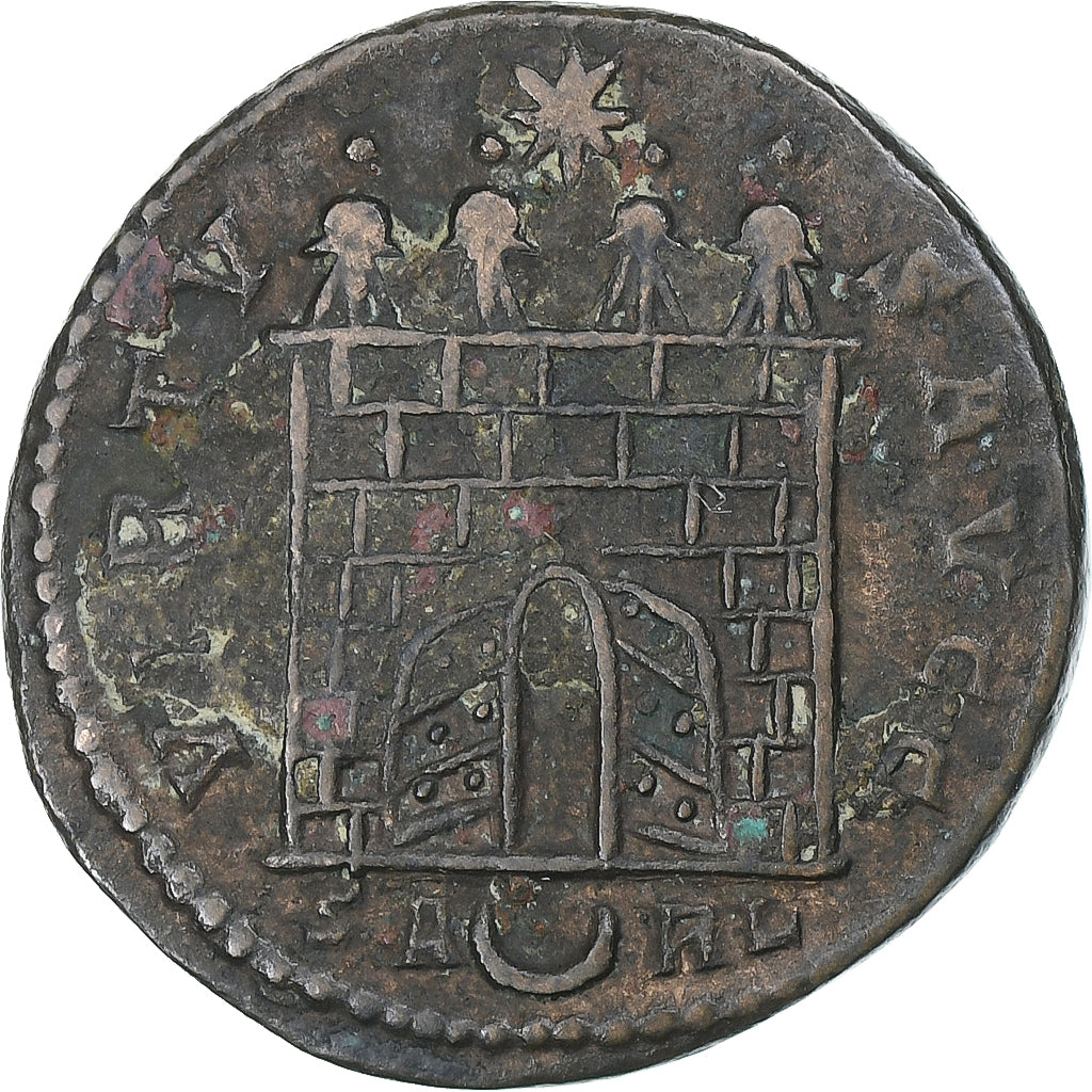Constantine I, Follis, 325-326, Arles, Bronze, EF(40-45), RIC:291