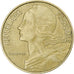 França, 20 Centimes, Marianne, 1965, Paris, Alumínio-Bronze, EF(40-45), KM:930