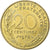 Francja, 20 Centimes, Marianne, 1970, Paris, Aluminium-Brąz, AU(55-58), KM:930