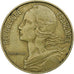 França, 20 Centimes, Marianne, 1970, Paris, Alumínio-Bronze, EF(40-45), KM:930