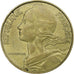Frankreich, 20 Centimes, Marianne, 1975, Pessac, Aluminum-Bronze, SS, KM:930