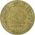 Francja, 20 Centimes, Marianne, 1978, Pessac, Aluminium-Brąz, EF(40-45), KM:930