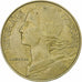 Francia, 20 Centimes, Marianne, 1980, Pessac, Aluminio - bronce, MBC, KM:930