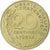 Francia, 20 Centimes, Marianne, 1981, Pessac, Aluminio - bronce, MBC, KM:930