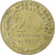 Francja, 20 Centimes, Marianne, 1983, Pessac, Aluminium-Brąz, EF(40-45), KM:930