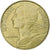 Francia, 20 Centimes, Marianne, 1987, Pessac, Aluminio - bronce, MBC, KM:930