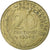 France, 20 Centimes, Marianne, 1991, Pessac, Aluminum-Bronze, EF(40-45), KM:930