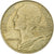 Francia, 20 Centimes, Marianne, 1992, Pessac, Alluminio-bronzo, BB, KM:930