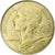 França, 20 Centimes, Marianne, 1996, Pessac, Alumínio-Bronze, AU(55-58)