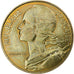 Francia, 20 Centimes, Marianne, 1980, Pessac, Aluminio - bronce, SC, KM:930