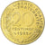 França, 20 Centimes, Marianne, 1983, Pessac, Alumínio-Bronze, MS(63), KM:930