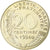 Francja, 20 Centimes, Marianne, 1994, Pessac, Aluminium-Brąz, MS(63), KM:930