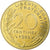França, 20 Centimes, Marianne, 1982, Pessac, Alumínio-Bronze, MS(63), KM:930