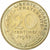 França, 20 Centimes, Marianne, 1965, Paris, Alumínio-Bronze, MS(63), KM:930