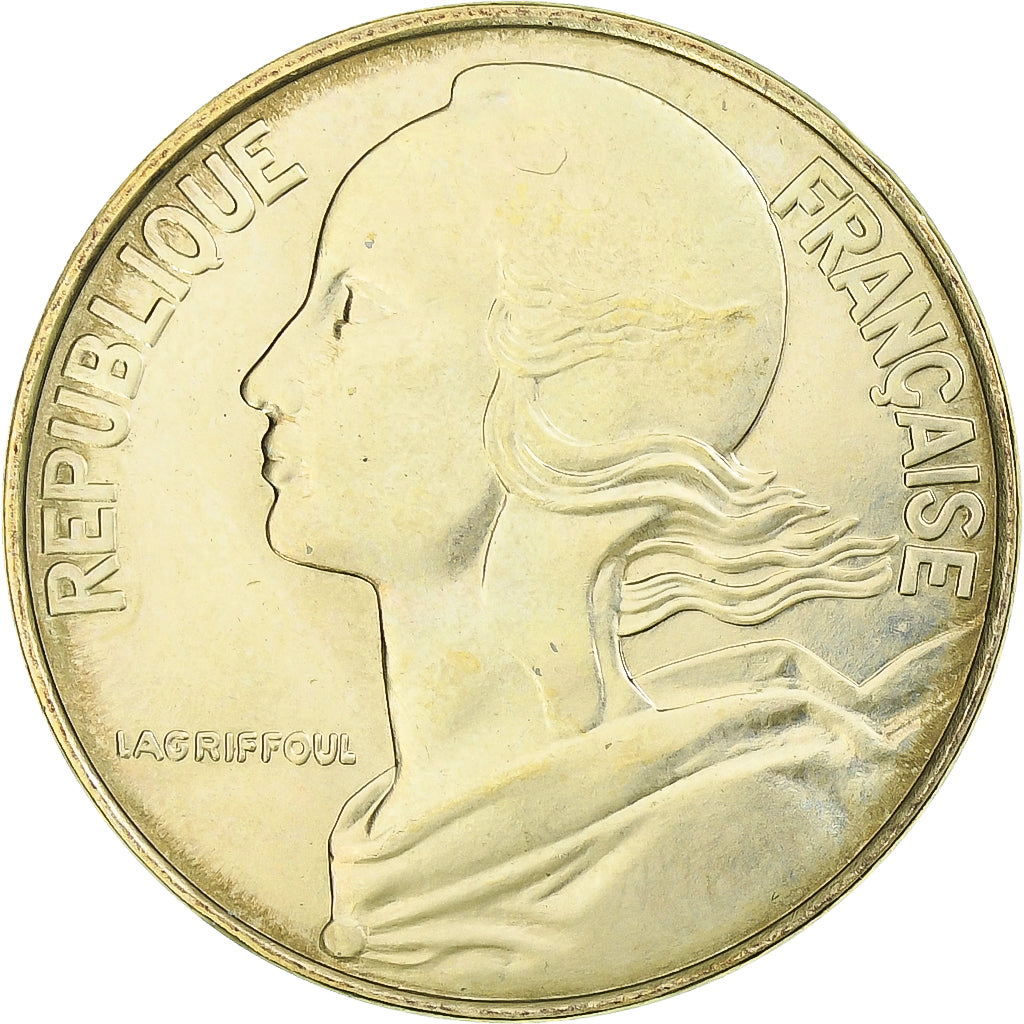 France, 20 Centimes, Marianne, 1999, Monnaie de Paris, BU, Aluminum-Bronze