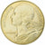 Francia, 20 Centimes, Marianne, 1975, Pessac, Alluminio-bronzo, SPL, KM:930