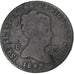 Spain, Isabel II, 8 Maravedis, 1843, Segovia, Copper, VF(20-25), KM:531.3