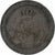 Spanien, Isabel II, 2 1/2 Centimos, 1867, Madrid, Kupfer, S+, KM:634.5