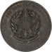 Brazil, 20 Reis, 1904, Rio de Janeiro, Copper, EF(40-45), KM:490