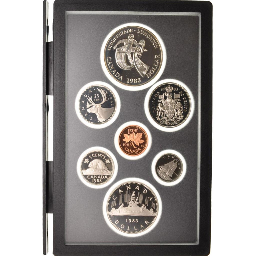 Monnaie, Canada, Set, 1983, FDC
