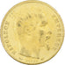 Frankrijk, Napoleon III, 5 Francs, 1854, Paris, tranche lisse, Goud, FR+, KM:783