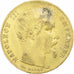 Frankreich, Napoleon III, 5 Francs, 1855, Paris, tranche cannelée, Gold, S+