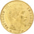 França, Napoleon III, 5 Francs, 1854, Paris, tranche lisse, Dourado, AU(50-53)