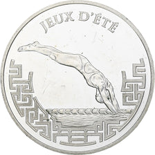 Frankreich, 1 1/2 Euro, Beijing Olympics, Swimming, 2008, Monnaie de Paris, BE