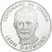 França, 100 Francs, Léon Gaumont, 1995, Monnaie de Paris, BE, Prata